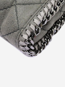 Stella McCartney Grey Falabella quilted chain shoulder bag