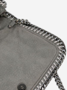 Stella McCartney Grey Falabella quilted chain shoulder bag