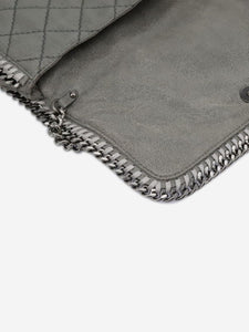 Stella McCartney Grey Falabella quilted chain shoulder bag