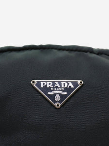 Prada Dark green nylon pouch bag