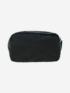 Prada Dark green nylon pouch bag