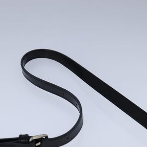 Burberry BURBERRY Nova Check Shoulder Bag PVC Leather Beige Black Auth 107543