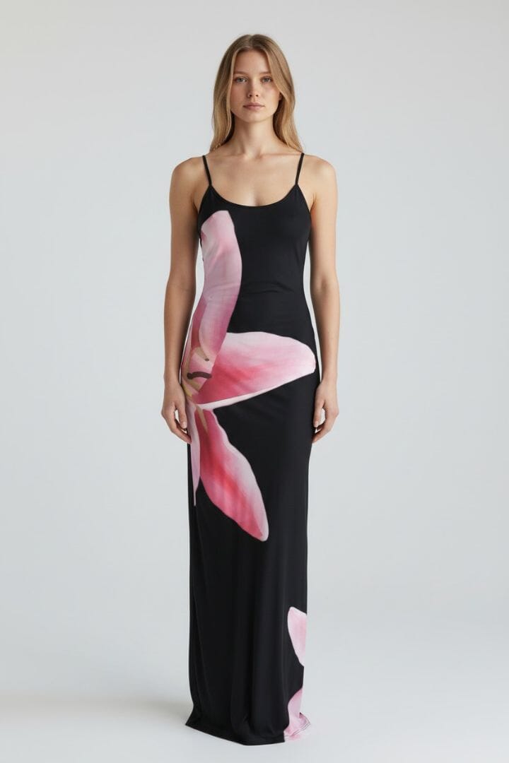 Lily Maxi Dress With Harper Lu 