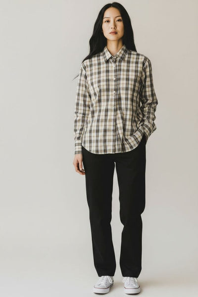 Frankie Shop Neutral check shirt - size product image