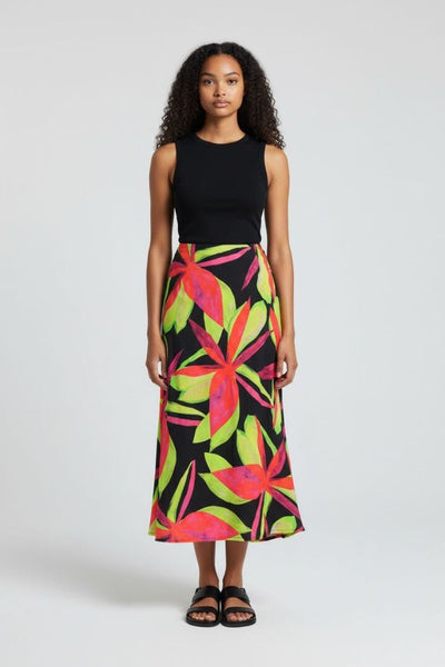 floral pencil skirt - size S product image