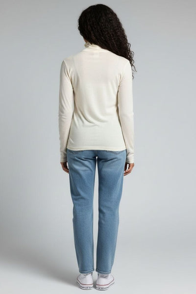 Closed Cream roll-neck sweater - size M alternate image