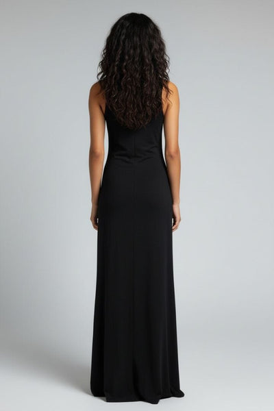 Black sleeveless sheer dress - size S alternate image