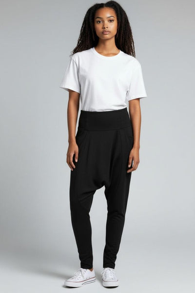Ann Demeulemeester Black belted trousers - size UK 8 alternate image