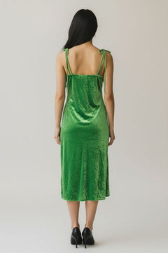 Rat & Boa Green velvet mini dress - size Dresses Rat & Boa 