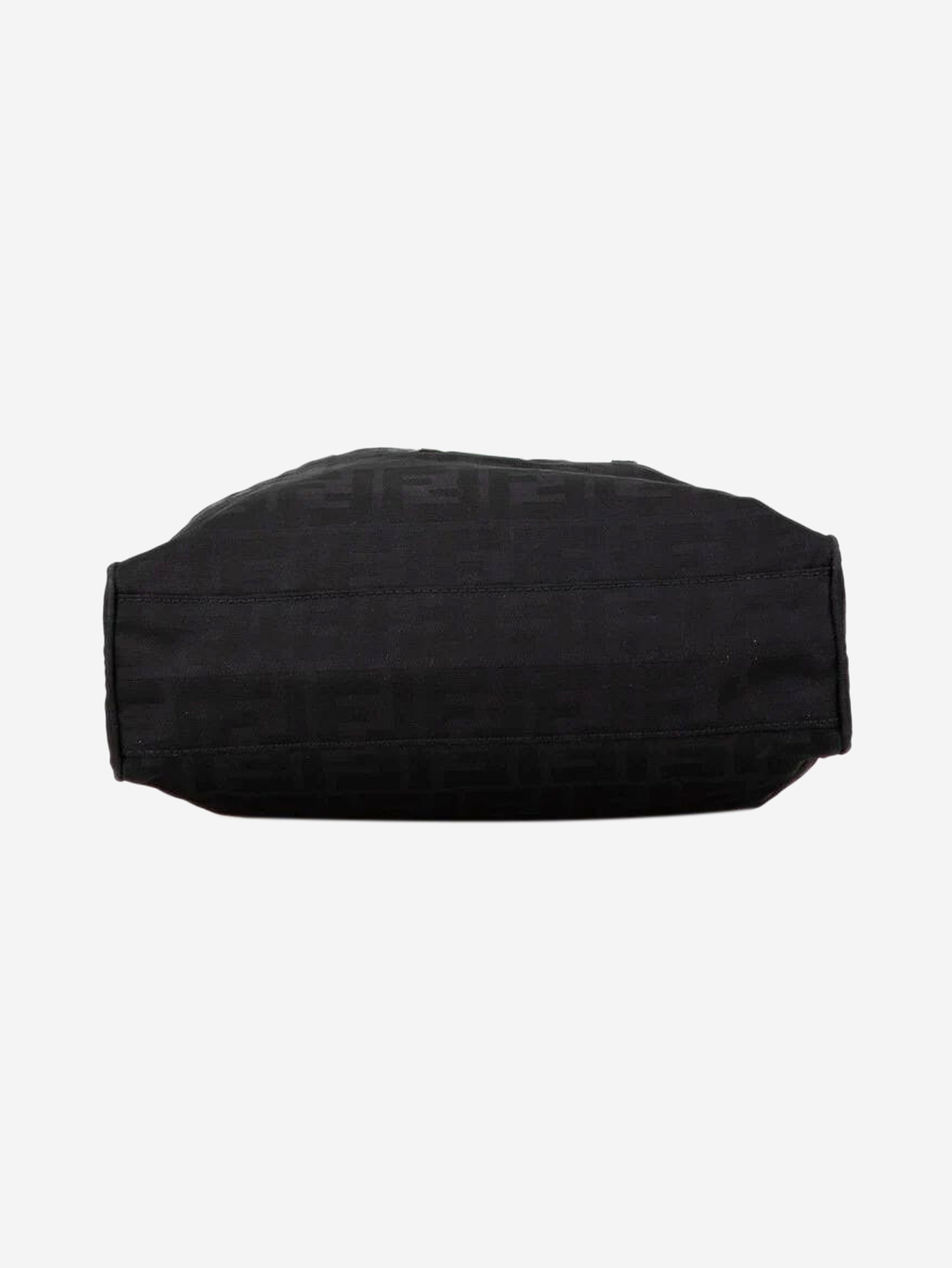Black Zucca nylon tote bag Tote Bags Fendi 