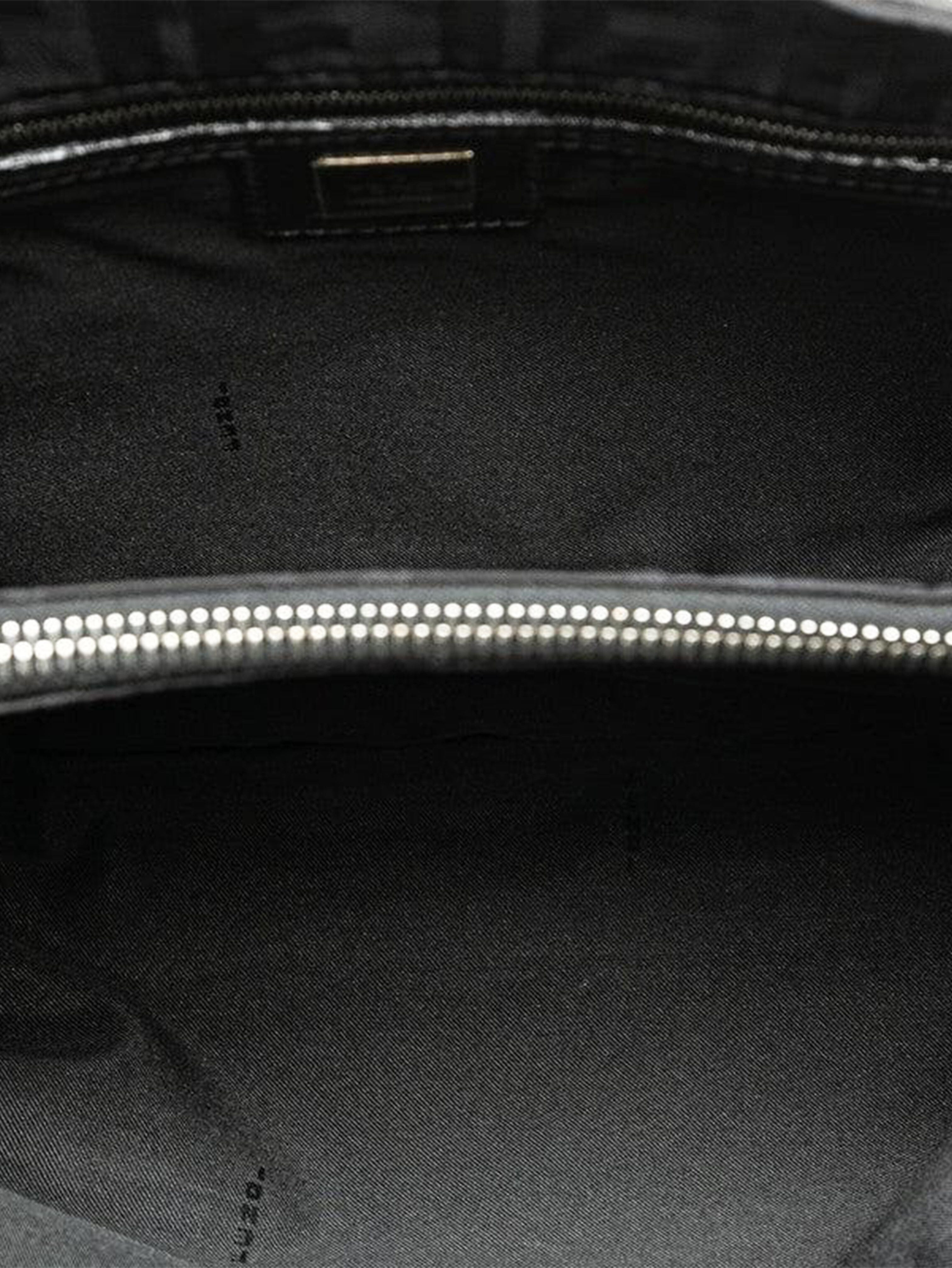 Black Zucca nylon tote bag Tote Bags Fendi 
