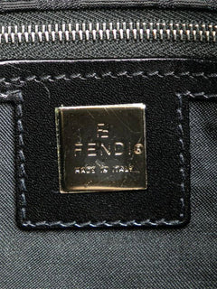 Black Zucca nylon tote bag Tote Bags Fendi 
