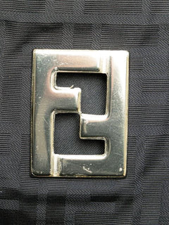 Black Zucca nylon tote bag Tote Bags Fendi 