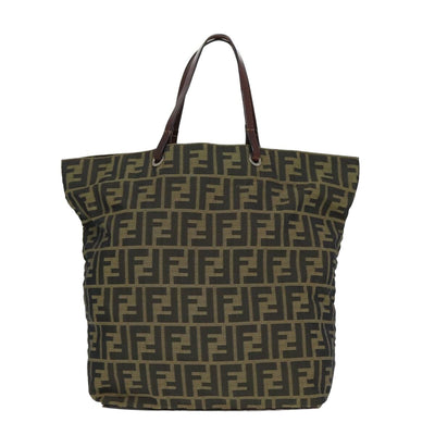 Brown Zucca canvas tote bag Tote Bags Fendi 