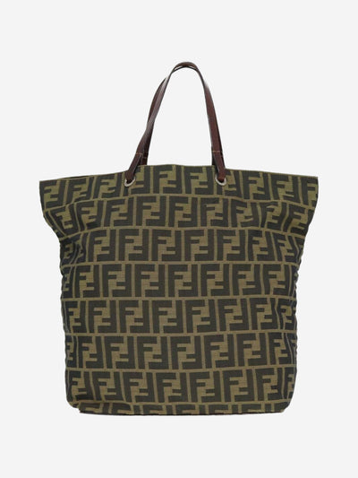 Brown Zucca canvas tote bag Tote Bags Fendi 