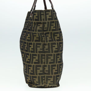 Fendi Brown Zucca canvas tote bag