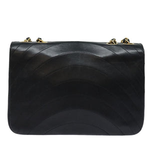 Chanel Black CC turn-lock Half Moon flap bag