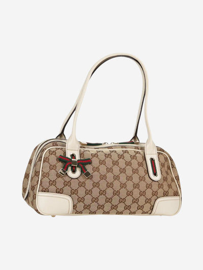 Brown GG canvas Sherry Line bag Top Handle Bags Gucci 