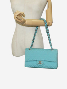 Chanel Light blue 2016 medium Classic Double Flap bag