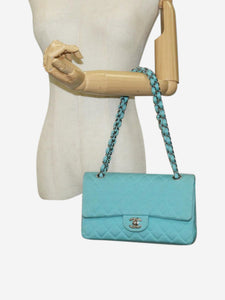 Chanel Light blue 2016 medium Classic Double Flap bag