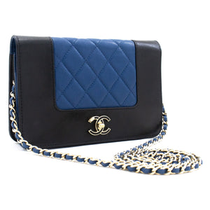 Chanel Blue 2016 Wallet On Chain