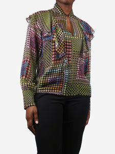Amanda Thompson Multicolored printed blouse - size UK 10