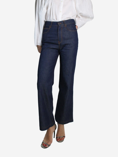 Blue contrast stitched jeans - size US 4 Trousers The Row 