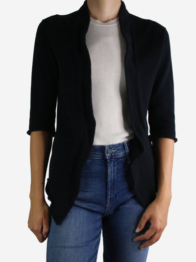 Blue short sleeves open cardigan - size S Knitwear Yohji Yamamoto 