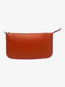 Louis Vuitton Orange epi leather cross body bag