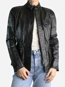 Matchless Black leather jacket - size IT 44