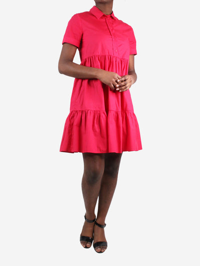 Pink short sleeved dress - size UK 10 Dresses Claudie Pierlot 