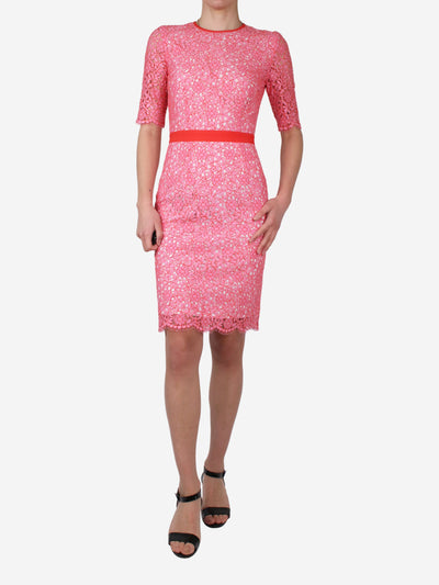 Pink embroidered dress - size IT 40 Dresses MSGM