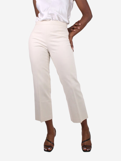 Cream trousers - size US 8 Trousers The Row