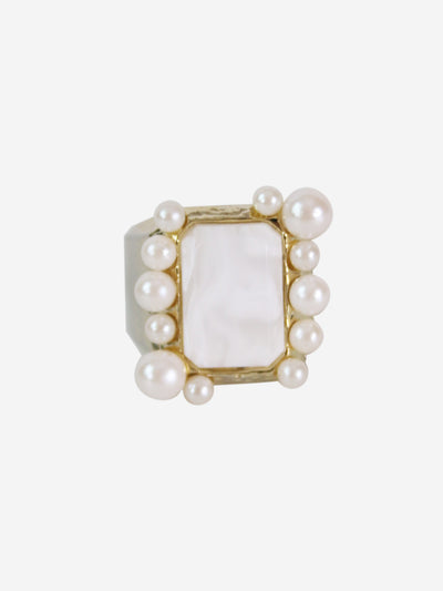 White Empress ring Jewellery Adeam