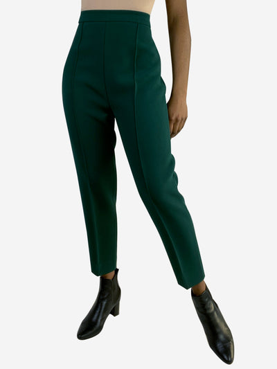 Green side zip tapered trousers - size IT 42 Trousers Marni 