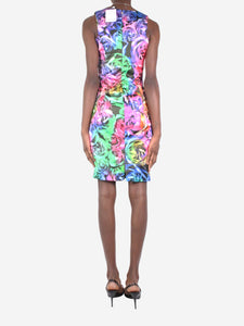 Just Cavalli Multi sleeveless floral printed maxi dress - size IT 40