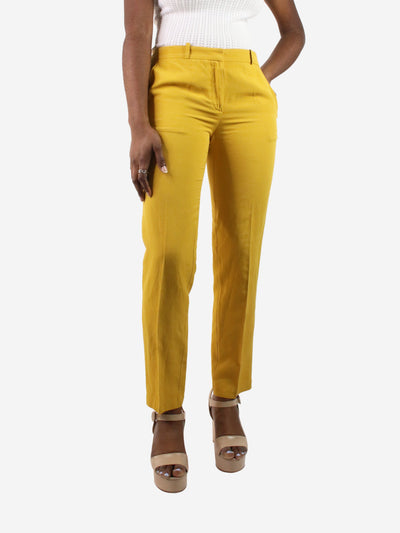 Yellow trousers - size IT 42 Trousers Pomandere