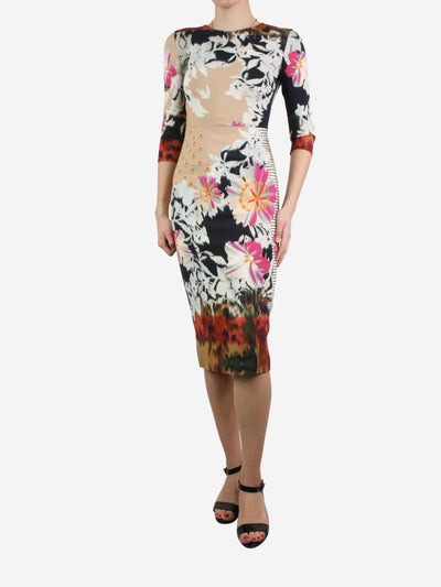 Multicoloured printed fitted dress - size IT 40 Dresses Etro 
