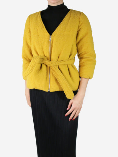 Yellow zip-up jacket - size FR 38 Coats & Jackets Dries Van Noten