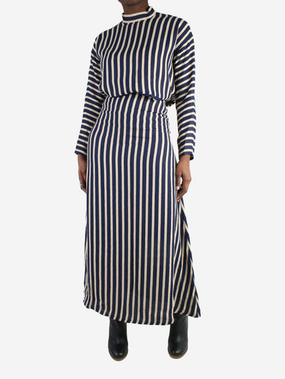Blue striped top and skirt set - size 34 Sets Nynne 
