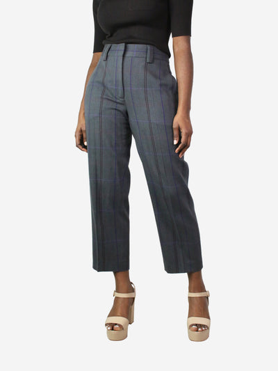 Grey checkered trousers - size UK 10 Trousers Acne Studios 