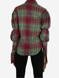 Ralph Lauren Red check flannel shirt - size US 4