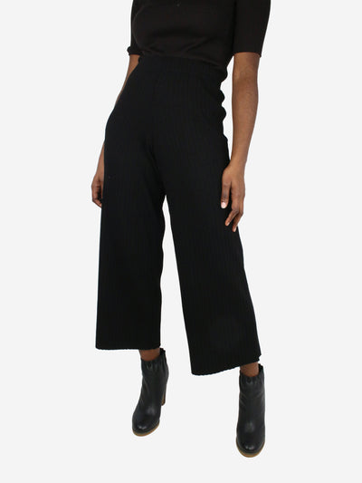Black elasticated ribbed trousers - size XS Trousers Vince 