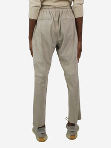 Oakwood Neutral suede trousers - size L