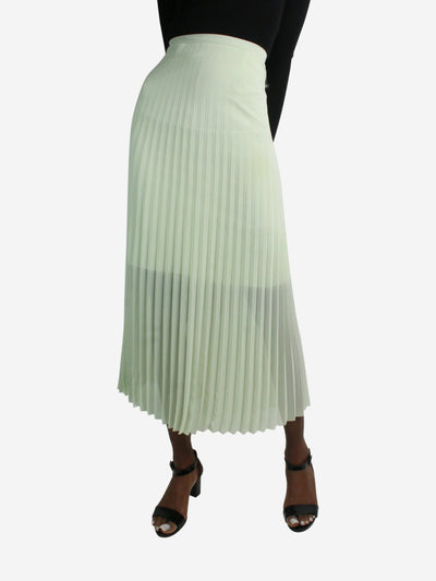 Green pleated skirt - size UK 8 Skirts ME+EM