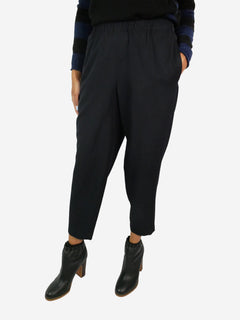 Blue elasticated trousers - size S Trousers Comme Des Garçons 