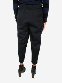 Blue elasticated trousers - size S Trousers Comme Des Garçons 