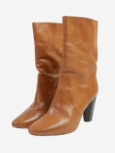 Isabel Marant Neutral leather boots - size EU 40