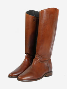 Golden Goose Deluxe Brand Brown knee-high boots - size EU 40