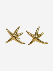 Tiffany & Co. Gold starfish earrings
